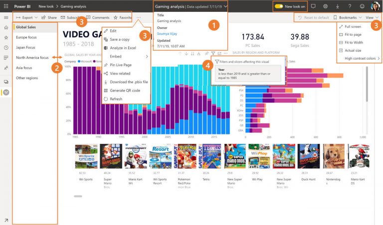 Microsoft Power BI: 2019 release wave 2